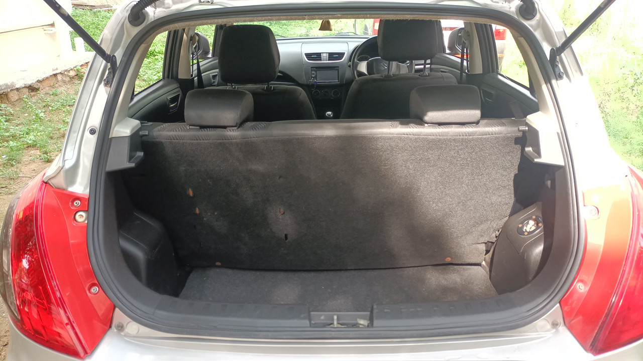 Rear Boot Open