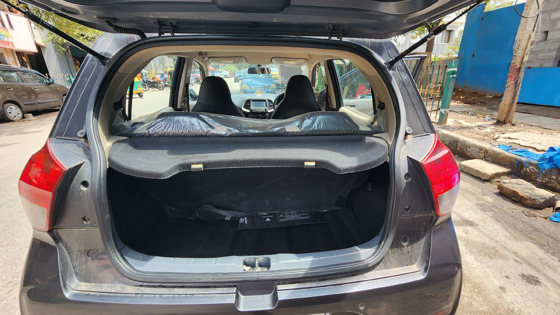 Rear Boot Open