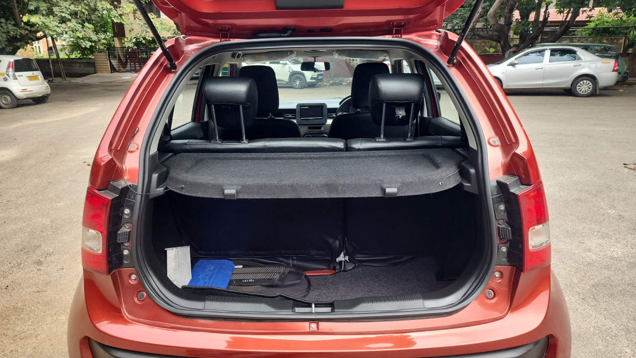 Rear Boot Open