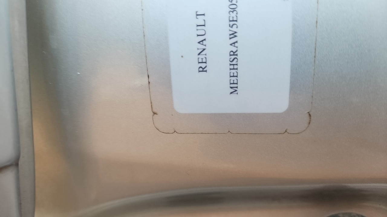 Chassis Numer Vin Plate 