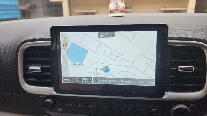 Infotainment Touchscreen Operation