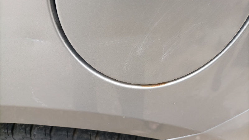 Left Rear Quarter Panel Condition