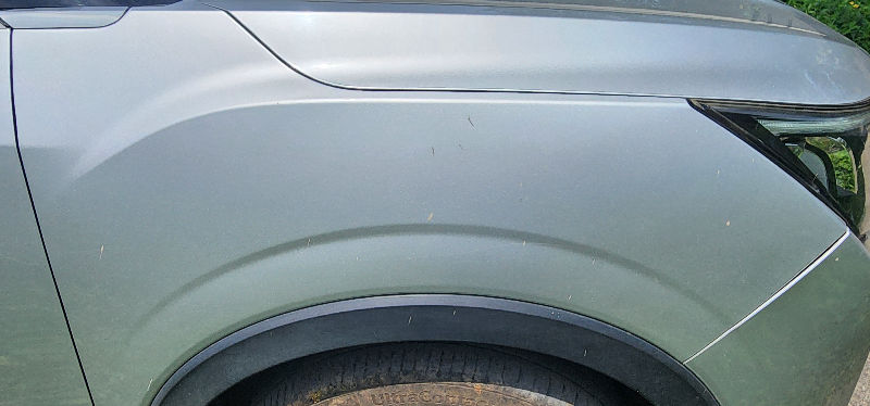 Right Front Fender Condition