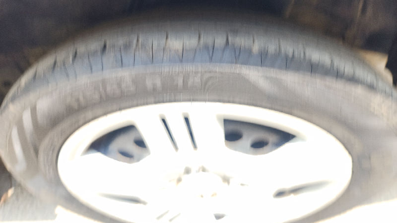 Right Front Tyre Condition and Tread Depth