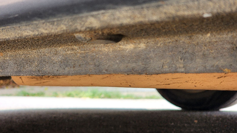 Right Sill / Running Board Condition