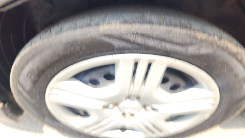 Right Rear Tyre Condition and Tread Depth