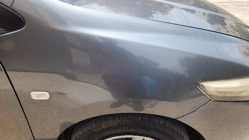 Left Front Tyre Condition and Tread Depth
